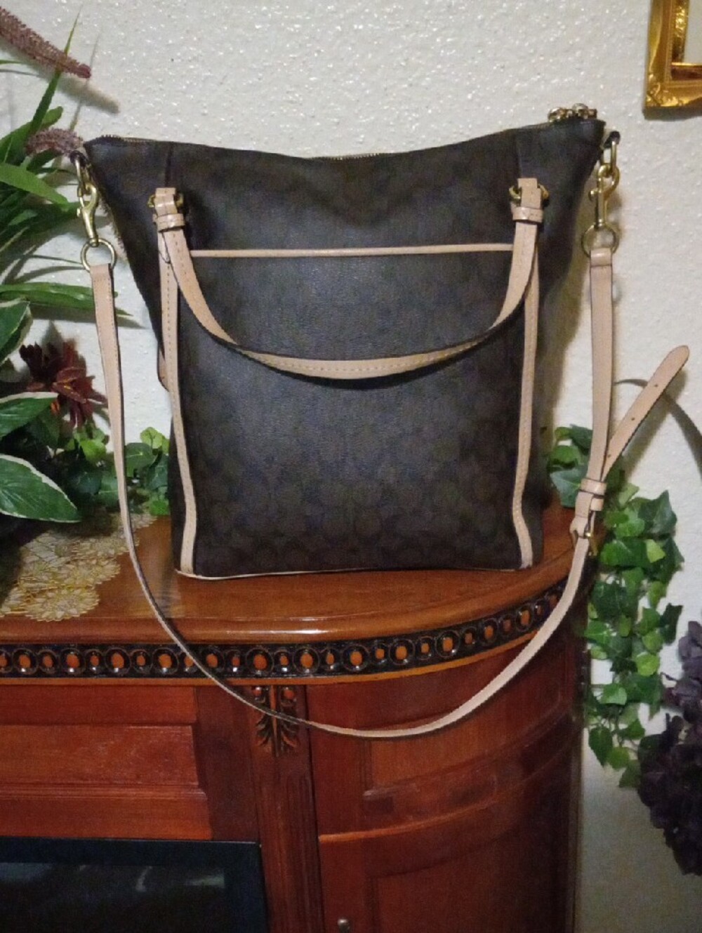 Coach   XL vintage leather tote - Picture 2 of 9